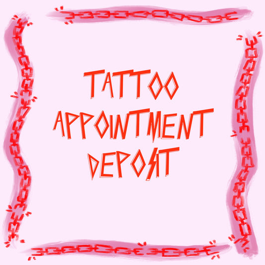 Tattoo Appointment Deposit